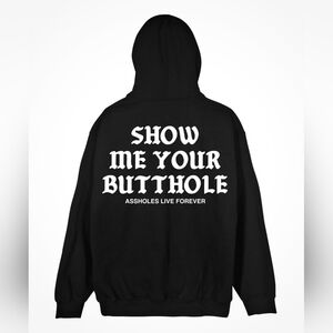 NEW! ALF Hoodie show me your b***h***
